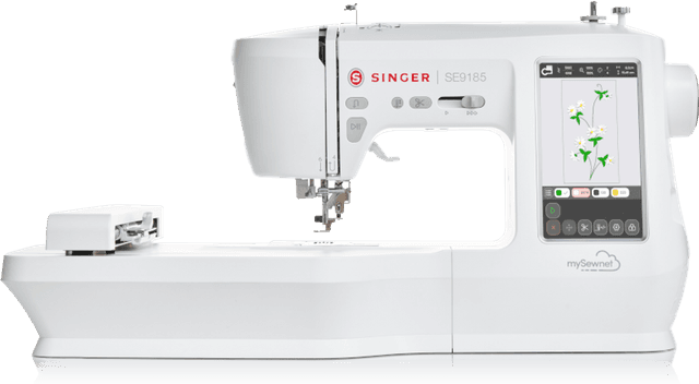 SINGER SE9185 Sewing & Embroidery Machine with WIFI colour touchscreen