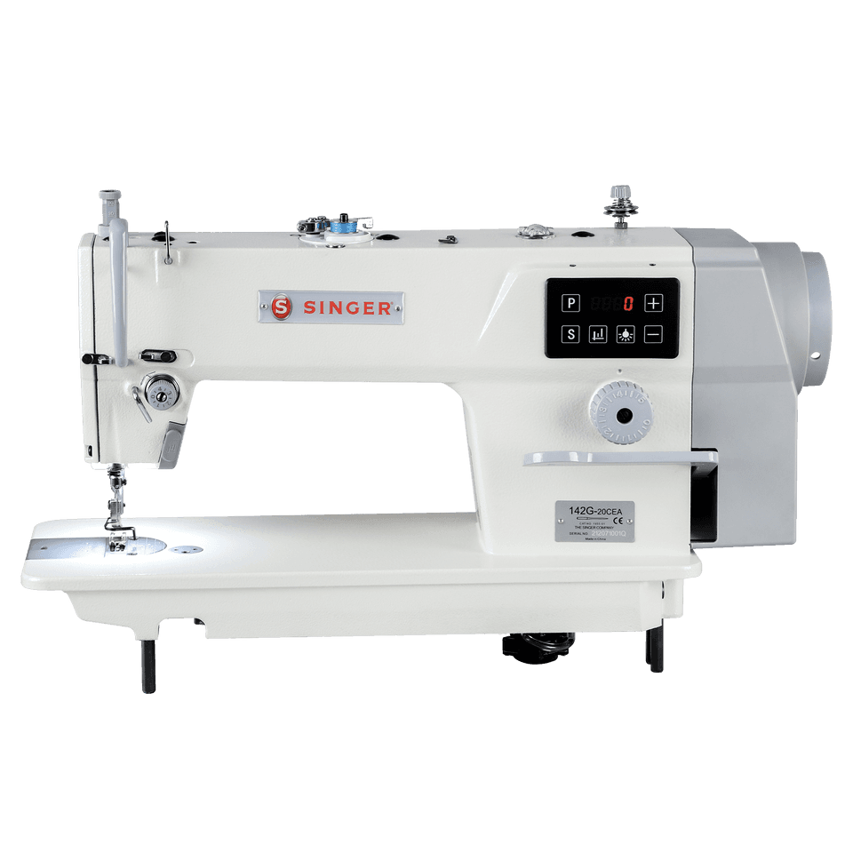 142G E Series Single Needle Integrated Lockstitch Industrial Sewing Machine with Table
