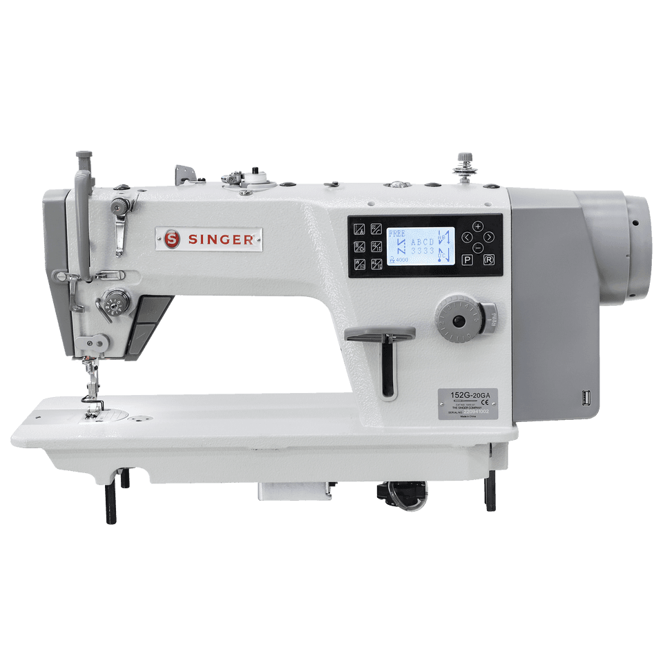 152G Single Needle Electronic Integrated Straight Lockstitch Industrial Sewing Machine with Table