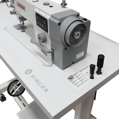 142G E Series Single Needle Integrated Lockstitch Industrial Sewing Machine with Table view 2