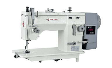 20G Single Needle Lockstitch Straight and Zig Zag Industrial Sewing Machine with Table view 1
