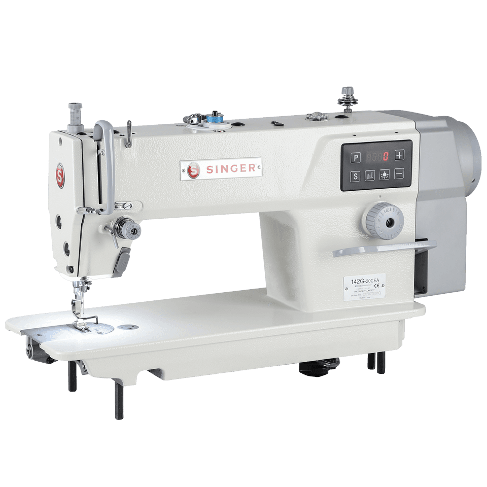 142G F Series Integrated Straight Lockstitch Industrial Sewing Machine with Table