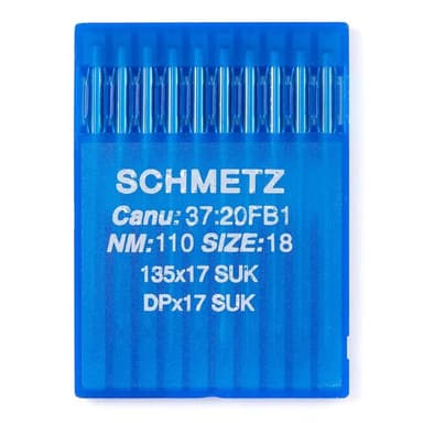 Schmetz #18 Sewing Machine Needles 135x17 Ball Point (10 pack) view 1