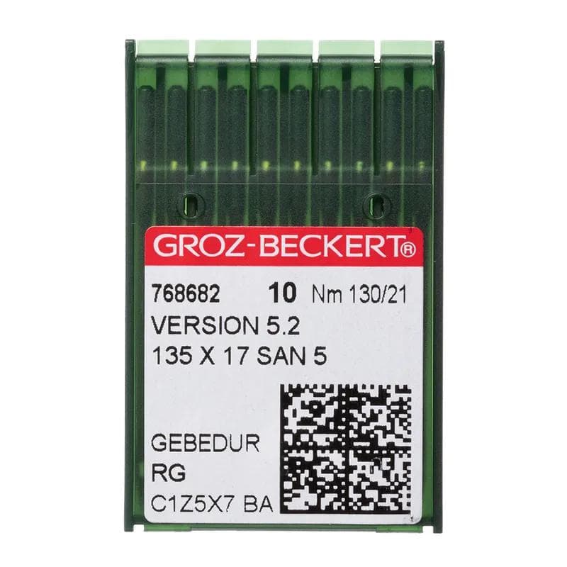 Groz-Beckert® #21 Sewing Machine Needles 135x17 SAN 5.2 Round/Sharp Point (10 pack)