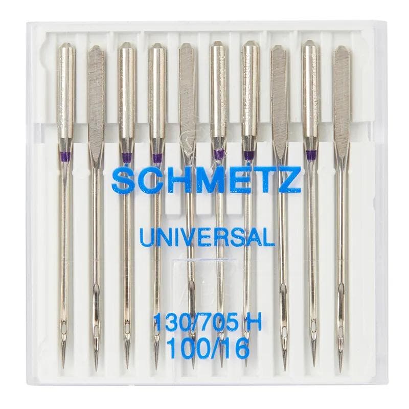 Schmetz #16 Sewing Machine Needles System 130 Round/Sharp Point (10 pack)