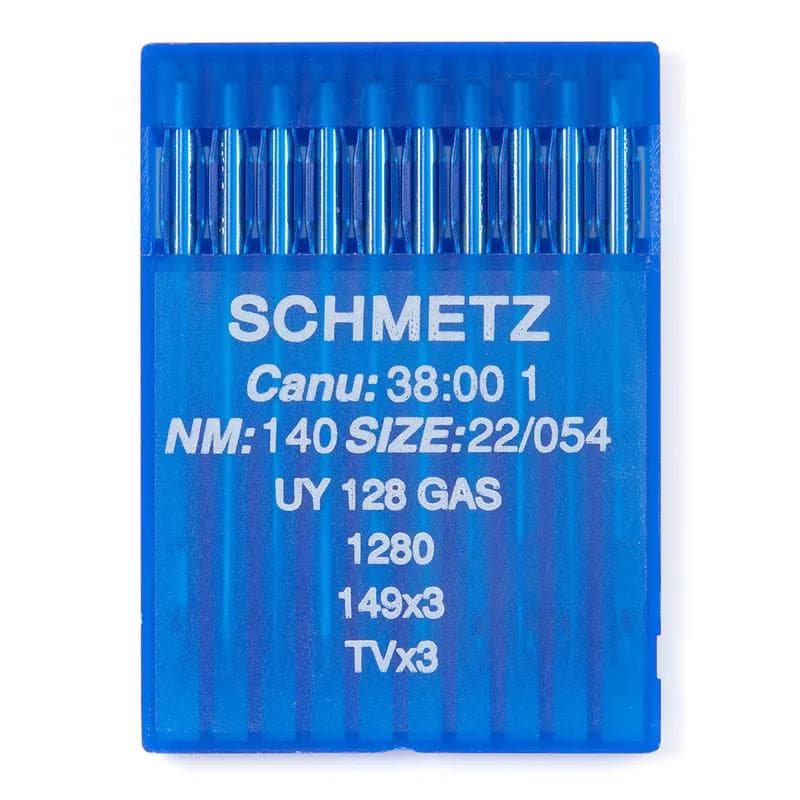 Schmetz #22 Sewing Machine Needles UY 128 GAS Round/Sharp Point (10 pack)